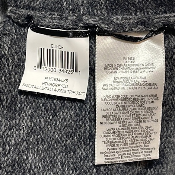 BCBGMAXAZARIA Turtleneck Wool Cashmere Sweater - Picture 10 of 10